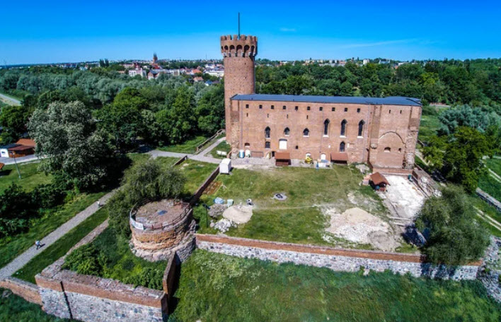 Teutonic Castle in Swiecie, Poland